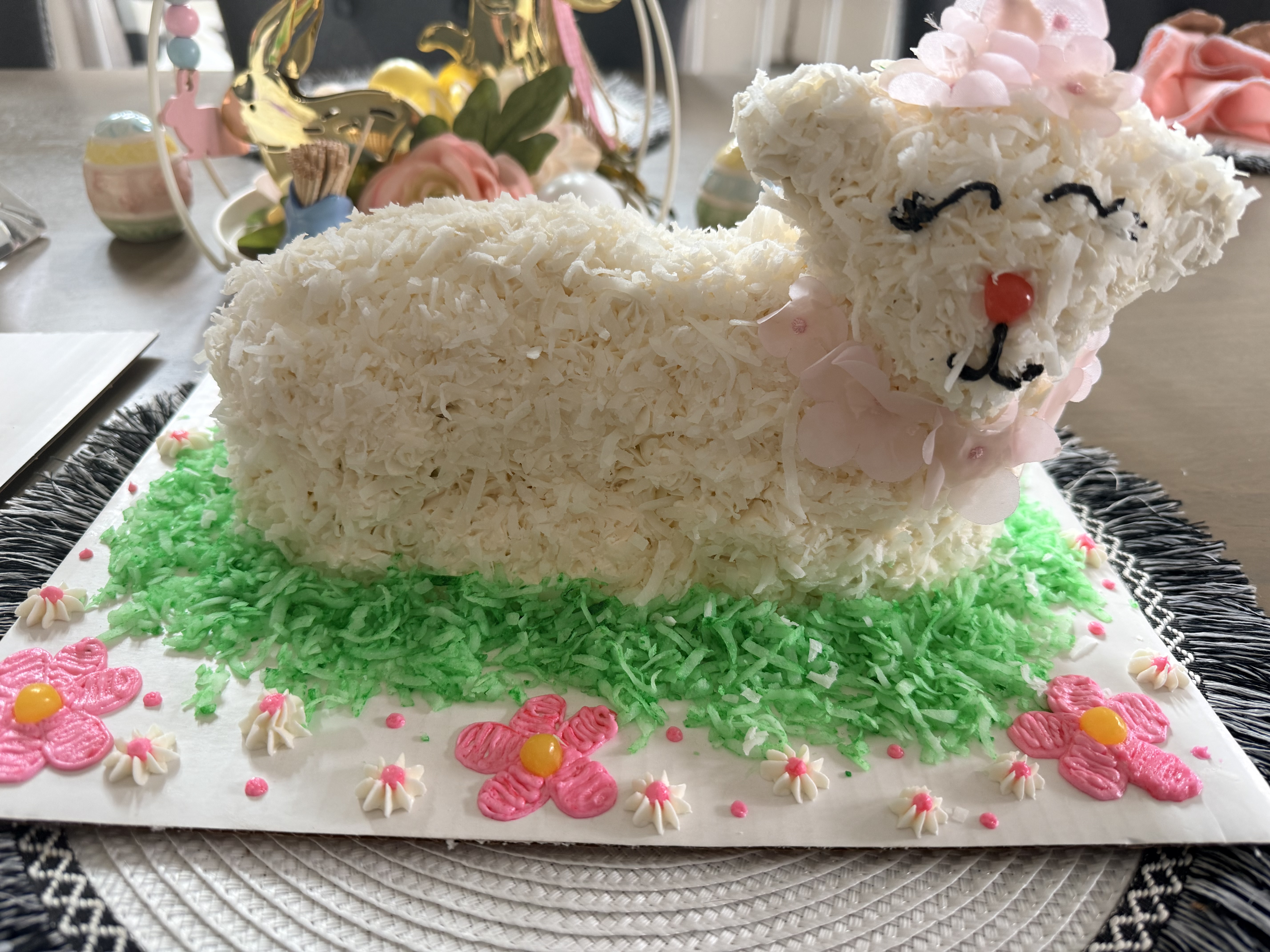 Coconut Lamb Cake